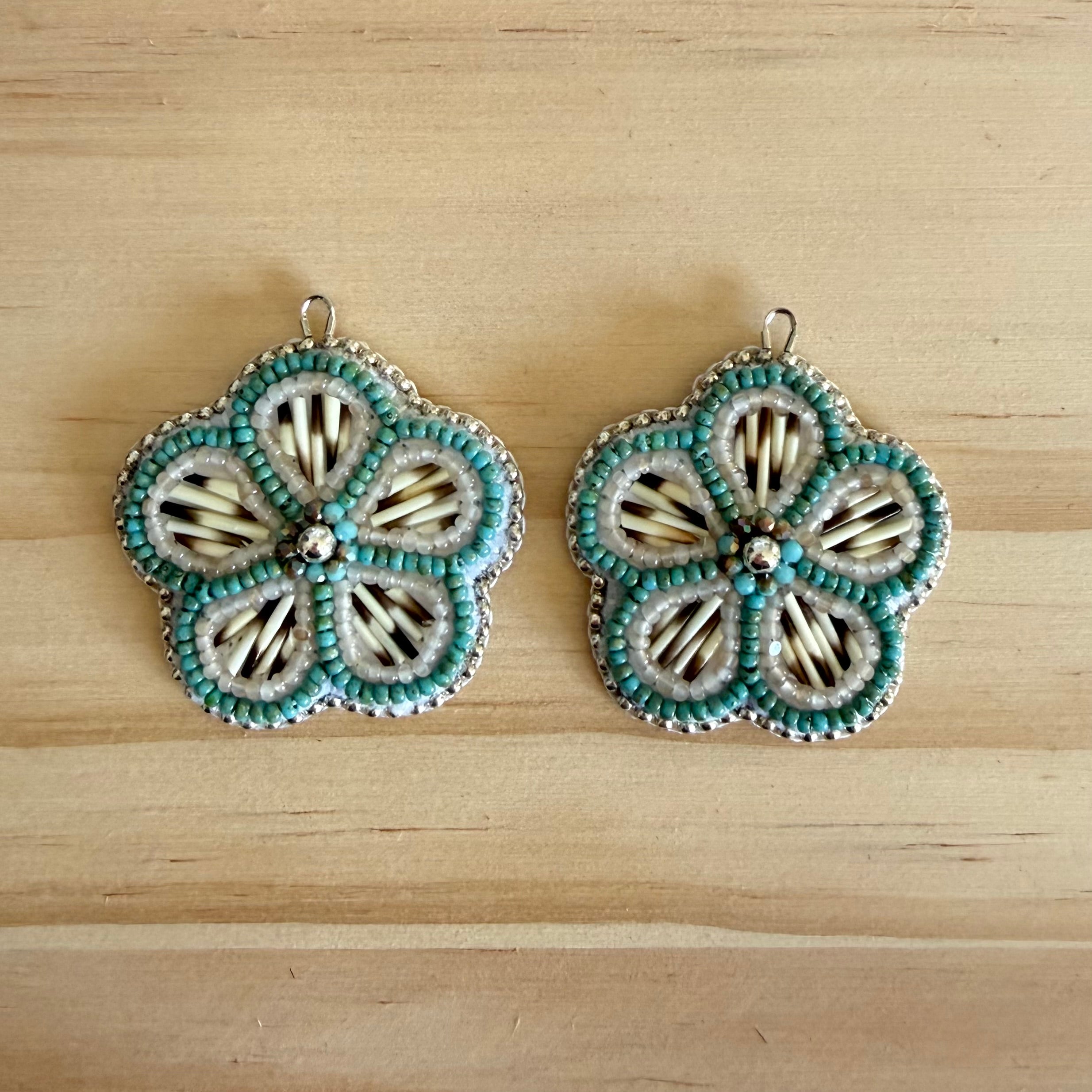 turquoise quill florals