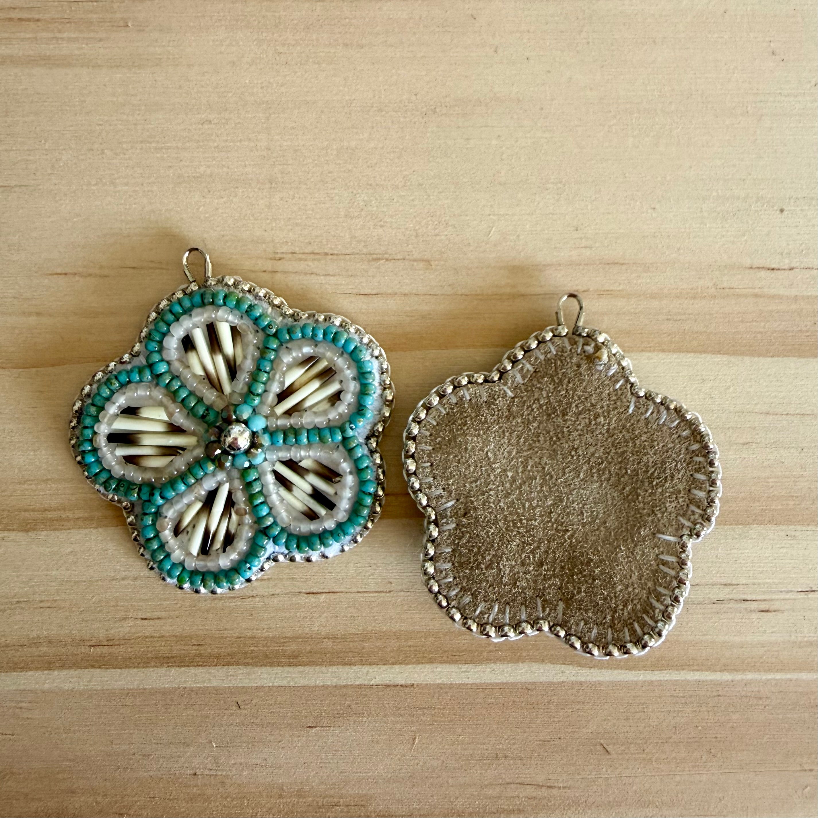 turquoise quill florals