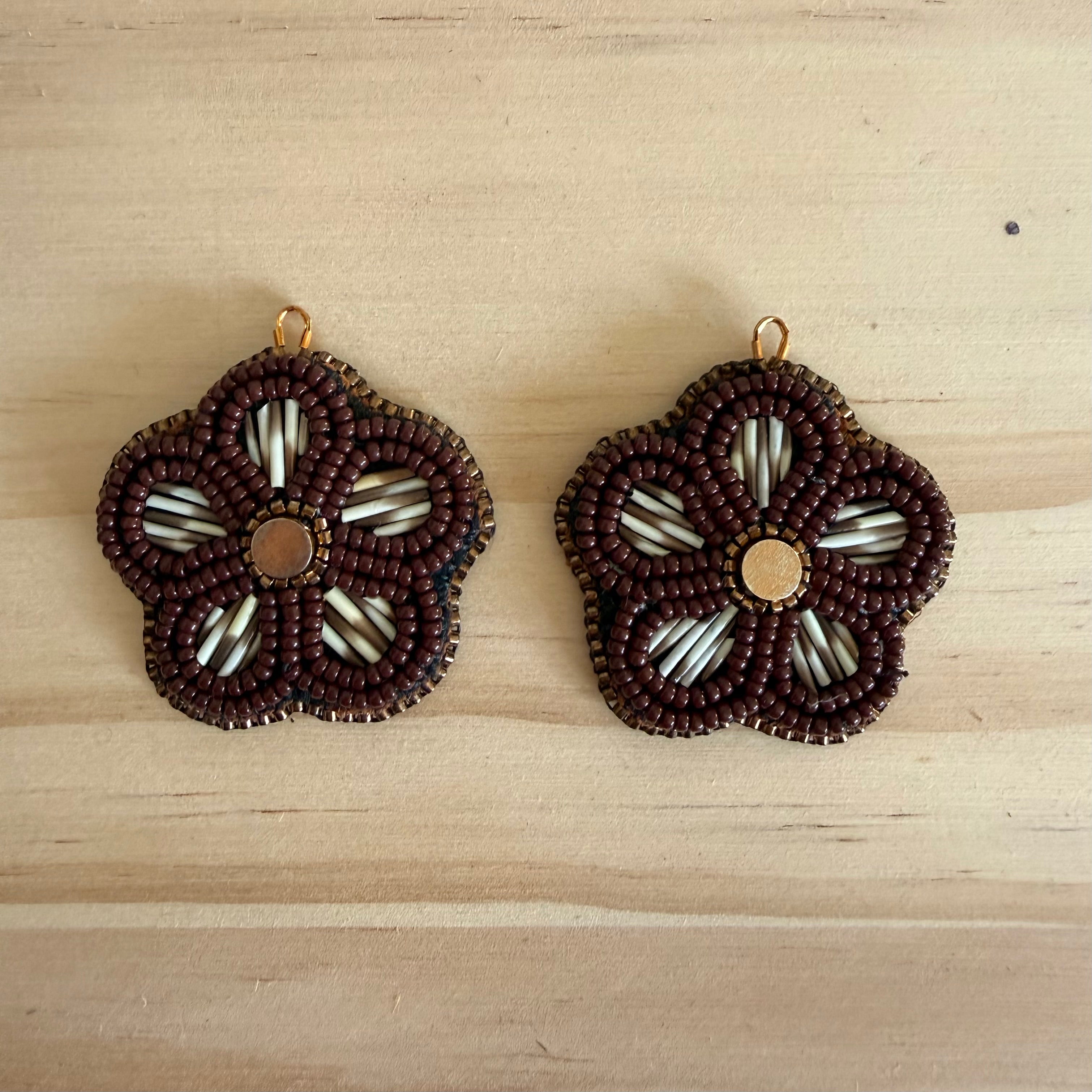 brown quill florals